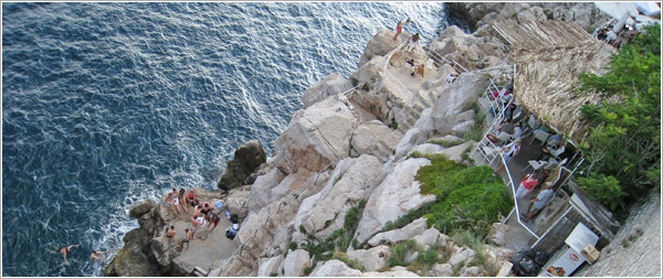 Terraza en Dubrovnik